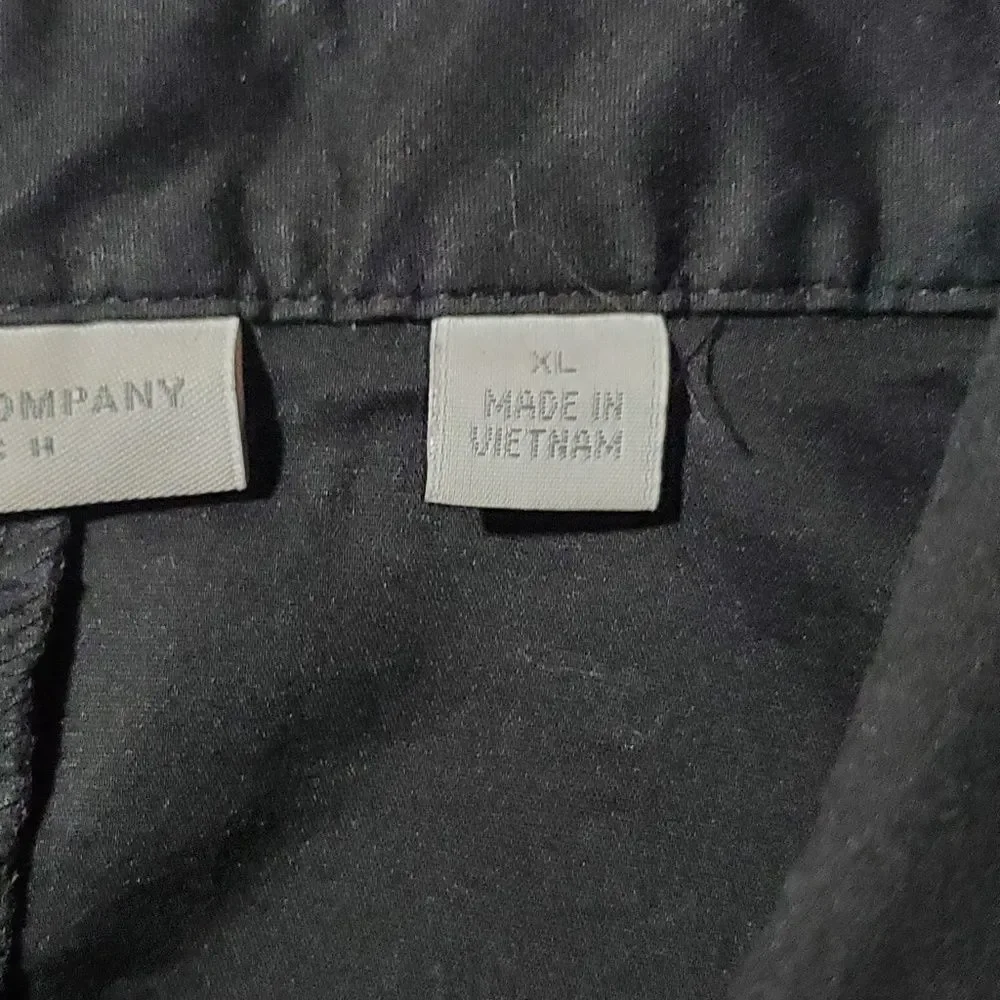 New York & Company black short sleeve button shirt - Picture 6 of 6